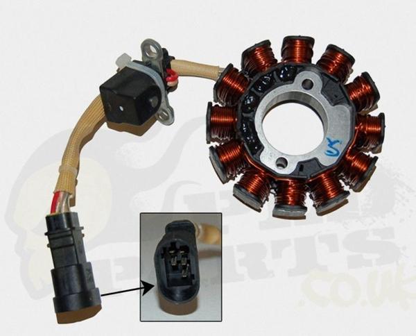 Hjælp med at måle tændspole på piaggio nrg