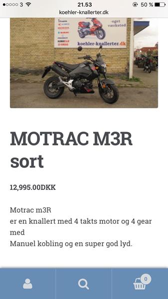 Køb af motrac m3r