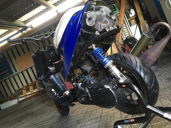 Comet bagdæk Over på en jog blok ?