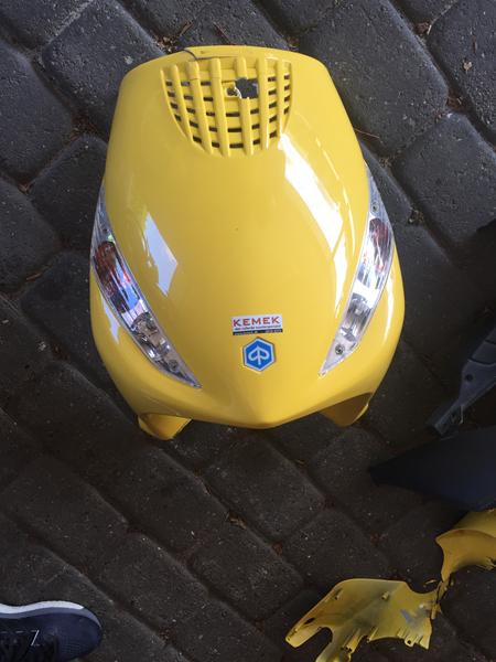 Skjold sæt Piaggio Zip 4t 2009