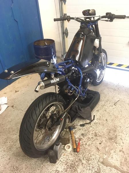 Ingen gnist på Suzuki SMX'en..