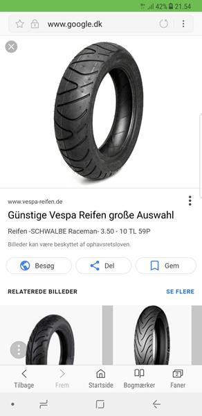 Schwalbe raceman dæk 10 tommer 