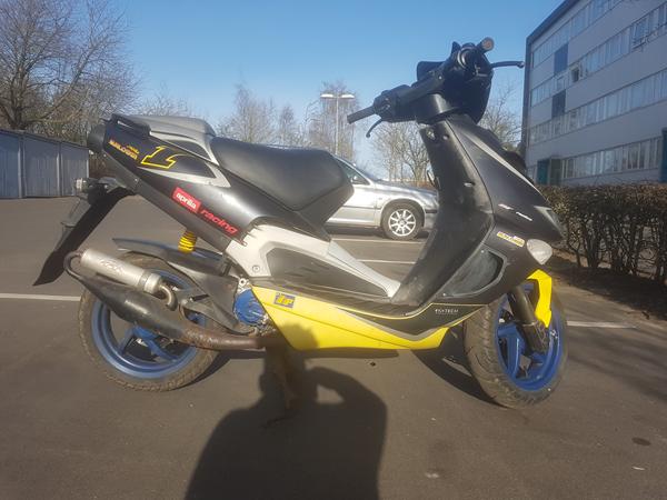 Udstødning på en ditech.