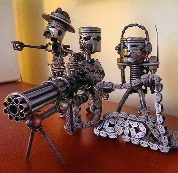 Sjove billeder med mekanik 