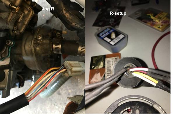 Jog r R-setup tænding