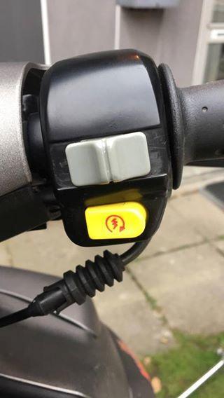 Kan ikke slå lys fra PGO HOT 50