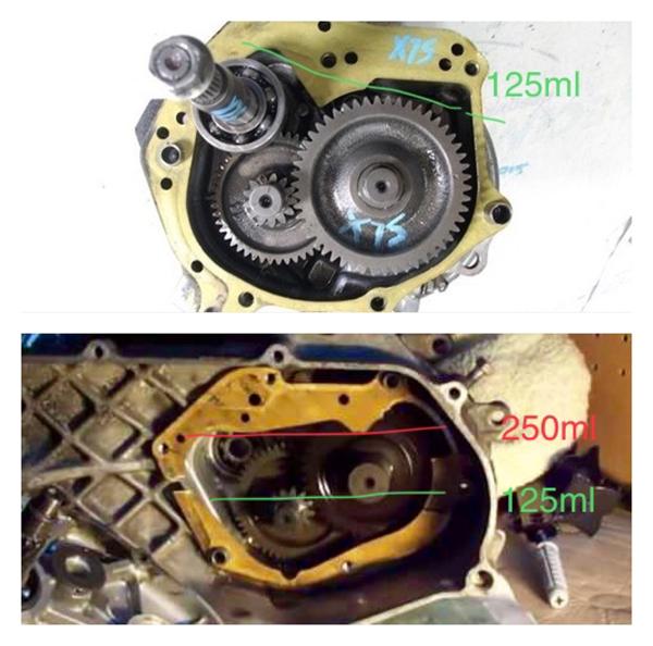 Gearolie på scooter