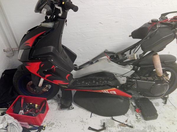 aprilia sr 50 r factory ditech 