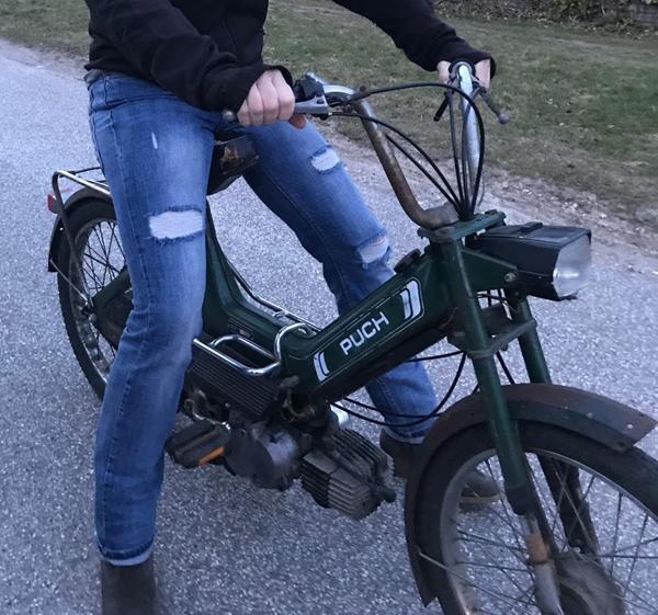 Puch Maxi stjålet