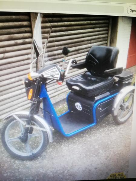 3 hjulet scootere / invalidescooter - Regler