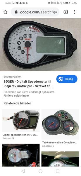 Rieju rs2 matrix speedometer 
