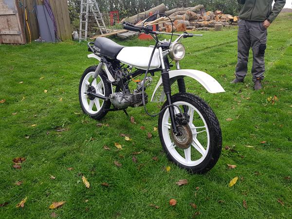 Puch - tilpasning af udstødning.