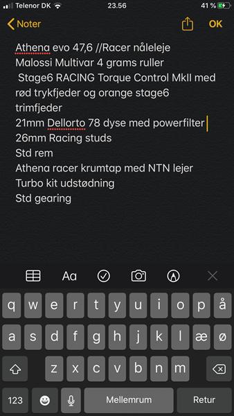 Ka det virkelig passe med den dyse?