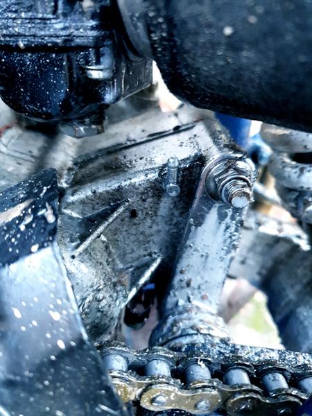 Smider gearing olie ud af overløb am6 motor