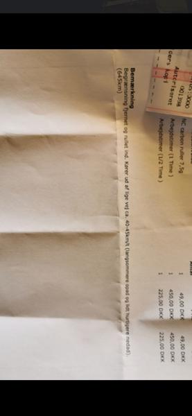 Min regning fra scooterland??