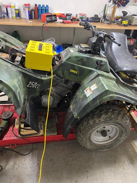 Ukendt ATV 250cc startproblemer