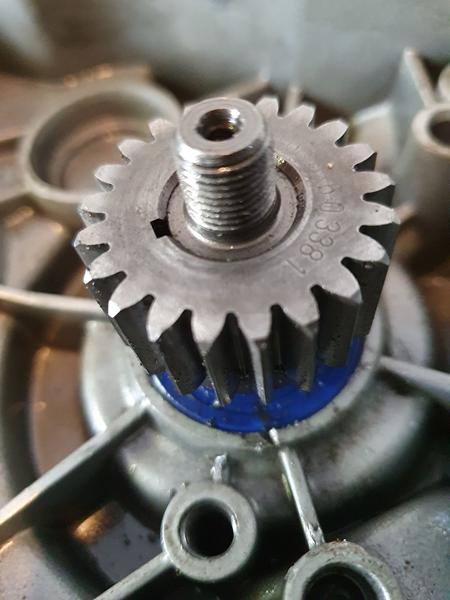 Tandhjul på krumtap d50b0 motor