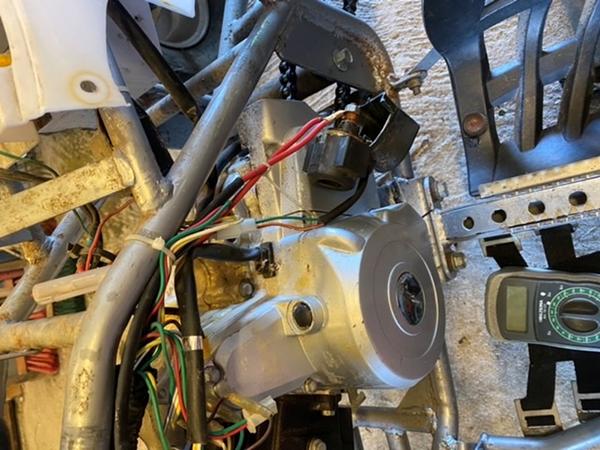 Kina ATV 110cc - motor tørner ikke rundt