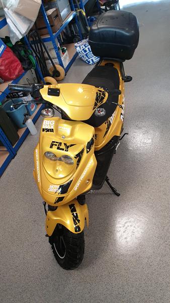 Service PGO Big Max 2T 45km/t scooter