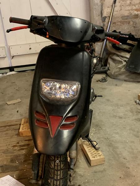 min piaggio typhoon  vil ikke starte 