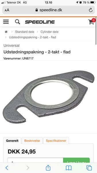 Udstødning pakning?