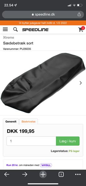 Sædebetræk Stalker 