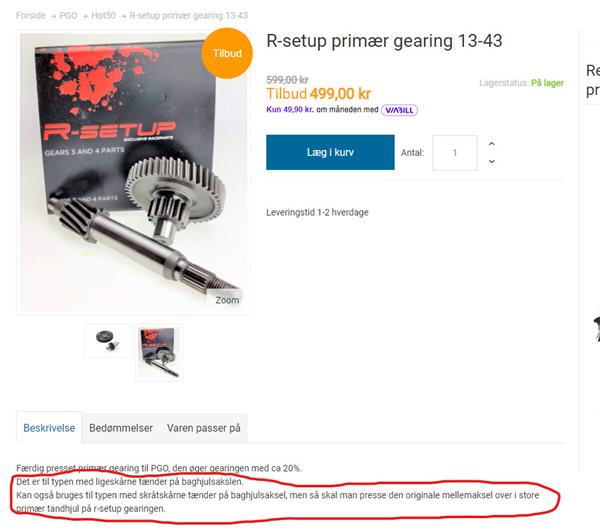 passer denne gearing i?