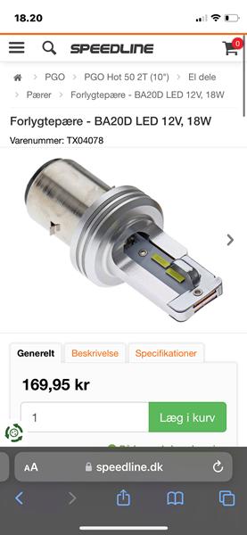 Langt lys virker ikke på ny pære