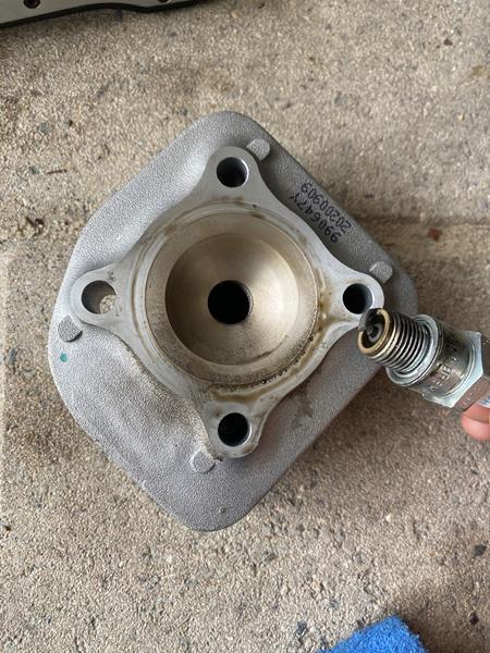 Meget olie i cylinder