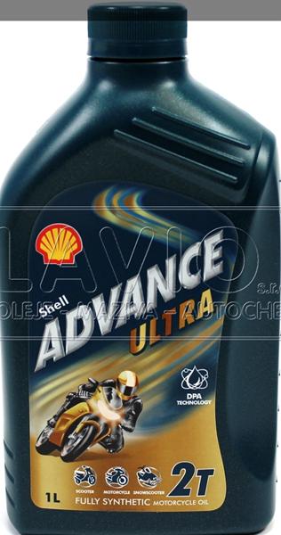 2taksolie Fuldsyntetisk . SHELL  advance Ultra. 
