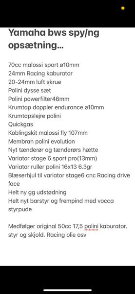 Top fart på min scooter