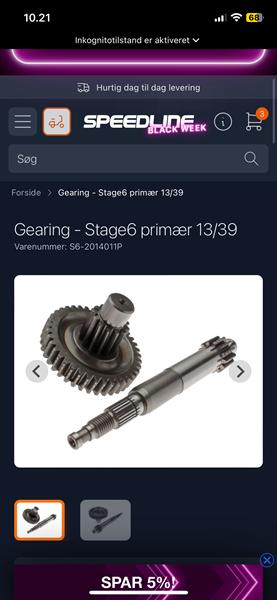 Piaggio old zip gearing 