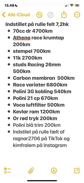 Arisal 70cc sport/race hk Pgo hot 50