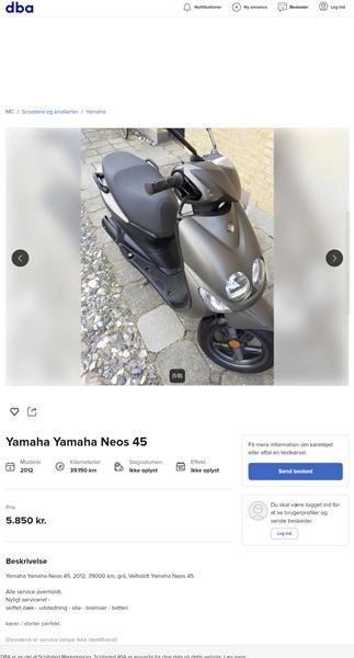 Yamaha neos Vs Piaggio typhoon 