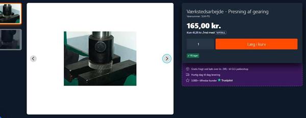 speedline værkstedsarbejde