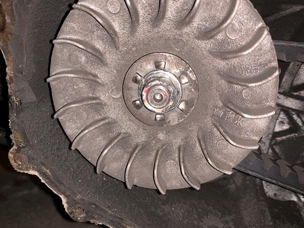 Afrundet variatormøtrik