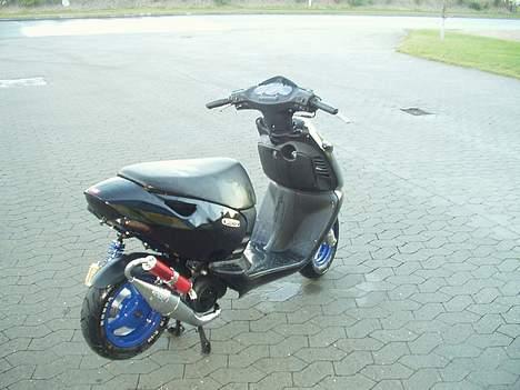 Aprilia Sonic AC - Et billede af den forchromede Hebo titan så nu er solgt og udskiftet med en tecnigas 45´er! billede 2