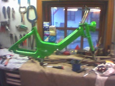 Puch Maxi k (SOLGT) - Billede fra da jeg samlede den.. billede 6