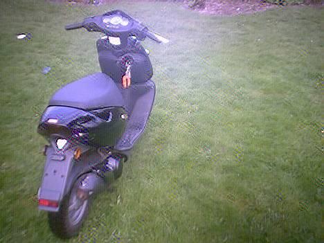 Aprilia Sonic - Da jeg fik den!!!!! billede 2