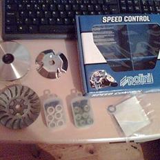 Aprilia Evo rally solgt 6000,-