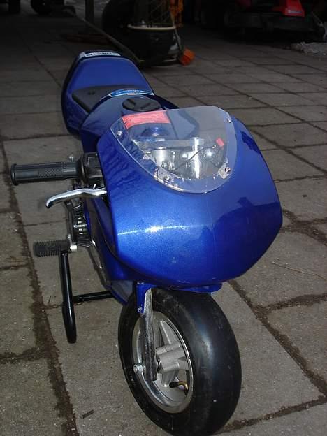 MiniBike Pocketbike 49ccm (solgt) billede 4