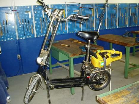 MiniBike motorsavs biken-SMIDT UD billede 1