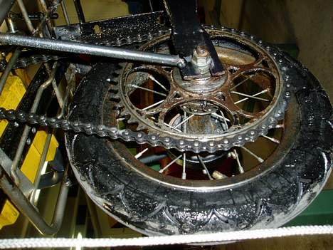 MiniBike motorsavs biken-SMIDT UD billede 4