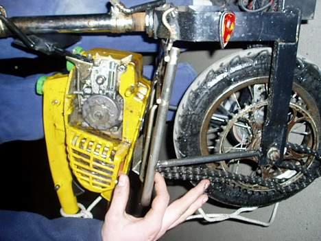 MiniBike motorsavs biken-SMIDT UD billede 5