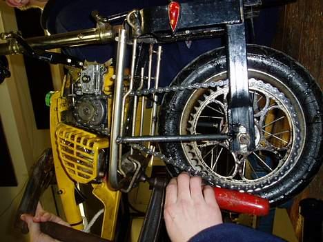 MiniBike motorsavs biken-SMIDT UD billede 6