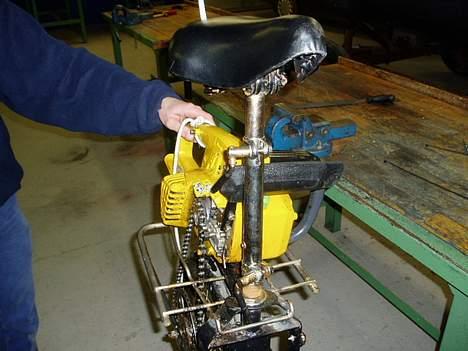 MiniBike motorsavs biken-SMIDT UD billede 11