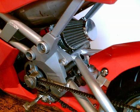 Hyosung Pocketbike - Kn-filter, gir lidt på toppen. billede 3