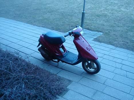 Yamaha jog byttet til sonic - joggen ude af vinterhi med den nye cylle den 24-3-06 billede 7