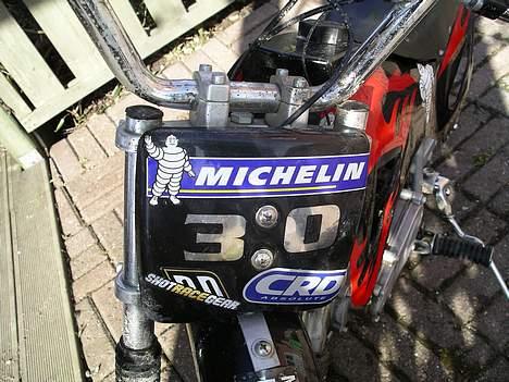 MiniBike pocketbikecrosser tilsalg - fede stickers billede 3
