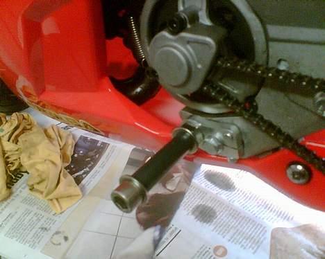 Hyosung Pocketbike - Ny fodhviler, selv lavet dem. billede 11